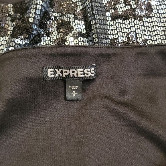 Express Sequin Mini Skirt Small - Picture 5 of 5